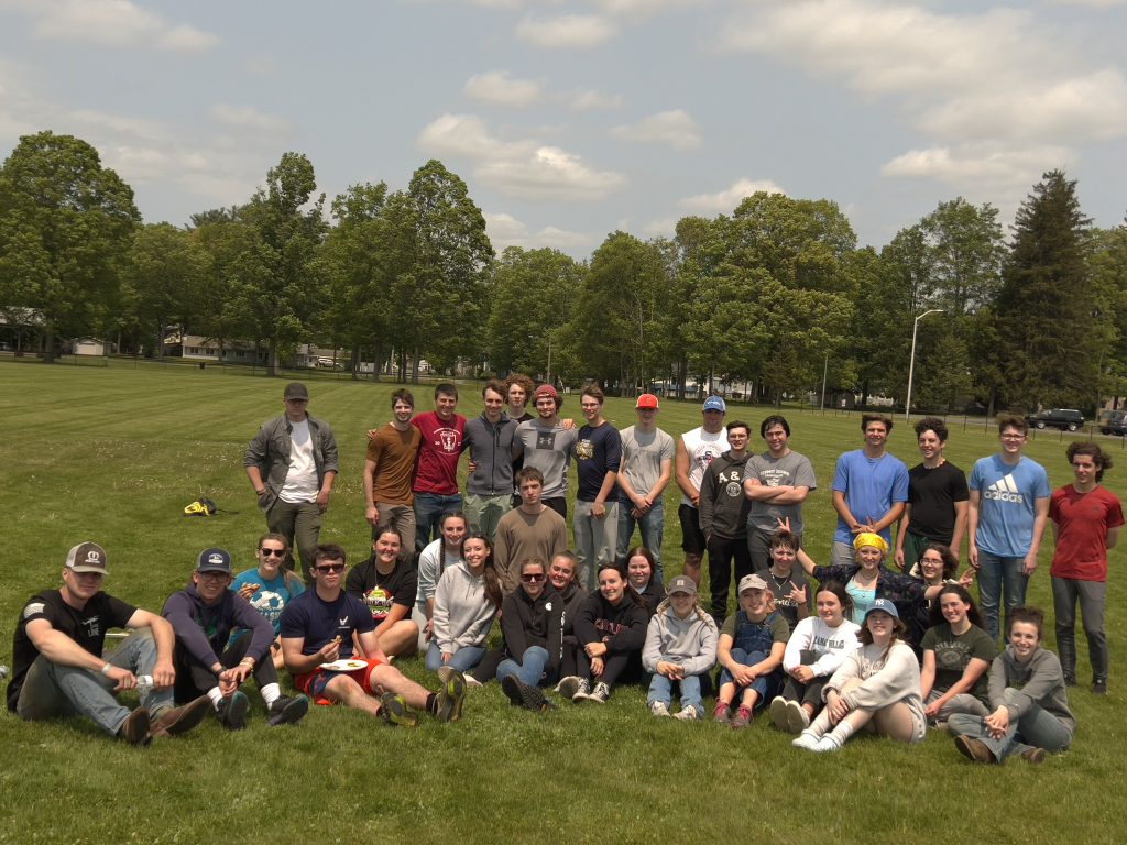 Group photo of seniors after their SCIP Day