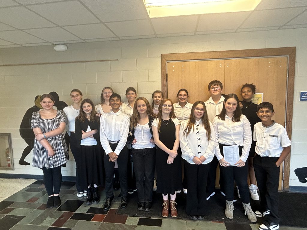 Jr. Chorus members at All County